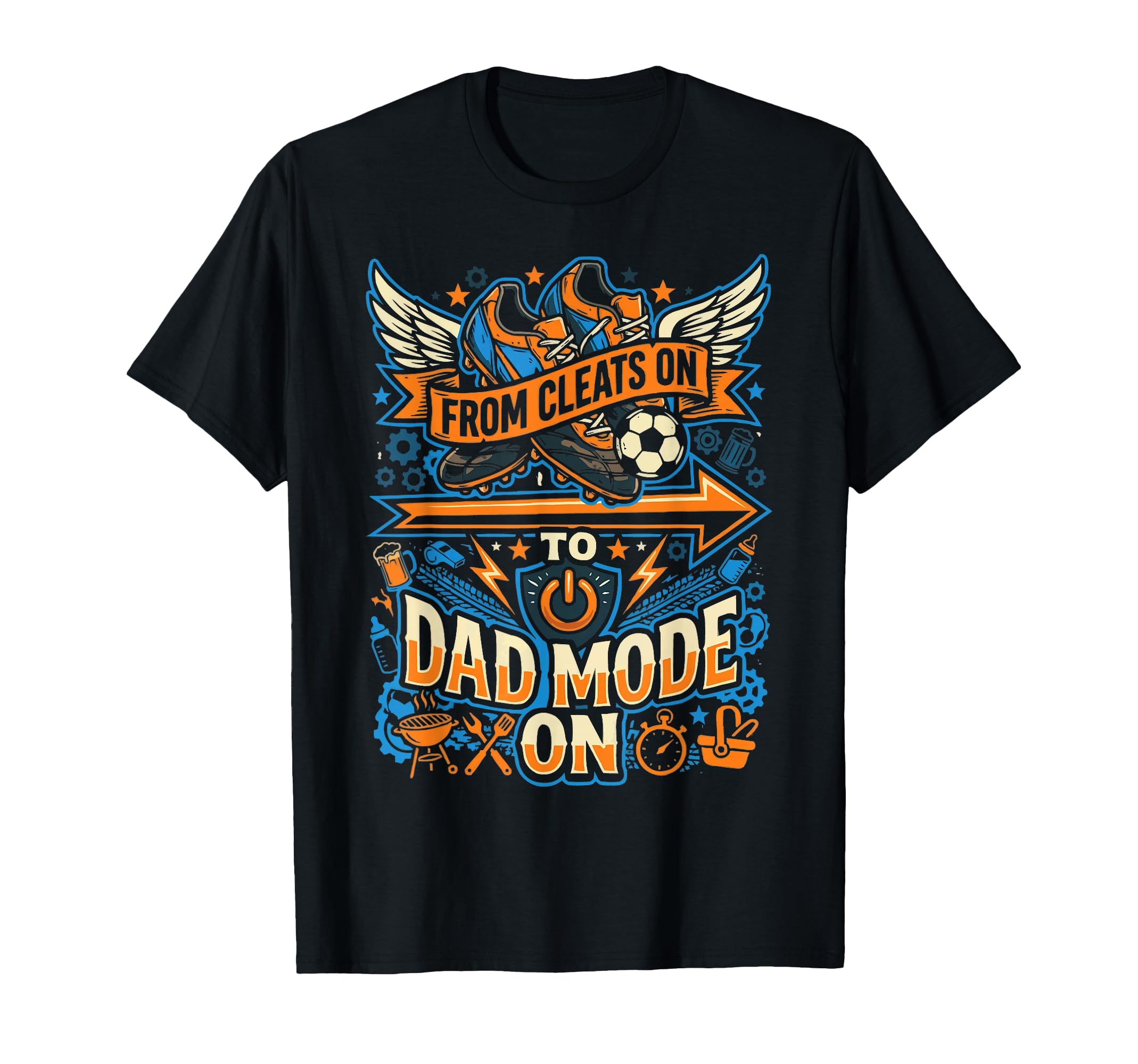Soccer Player Soccer Dad Kick Sport T-Shirt - Graphic Print Men Women - T-Shirt, Sweatshirt, Hoodie