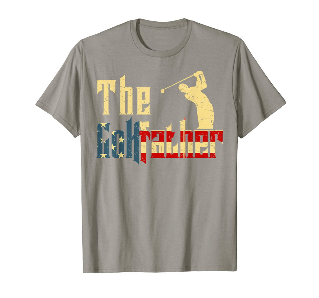 Fathers Day Gift Golffather Best Golf T-Shirt - Minimalist Print Unisex - T-Shirt, Sweatshirt, Hoodie
