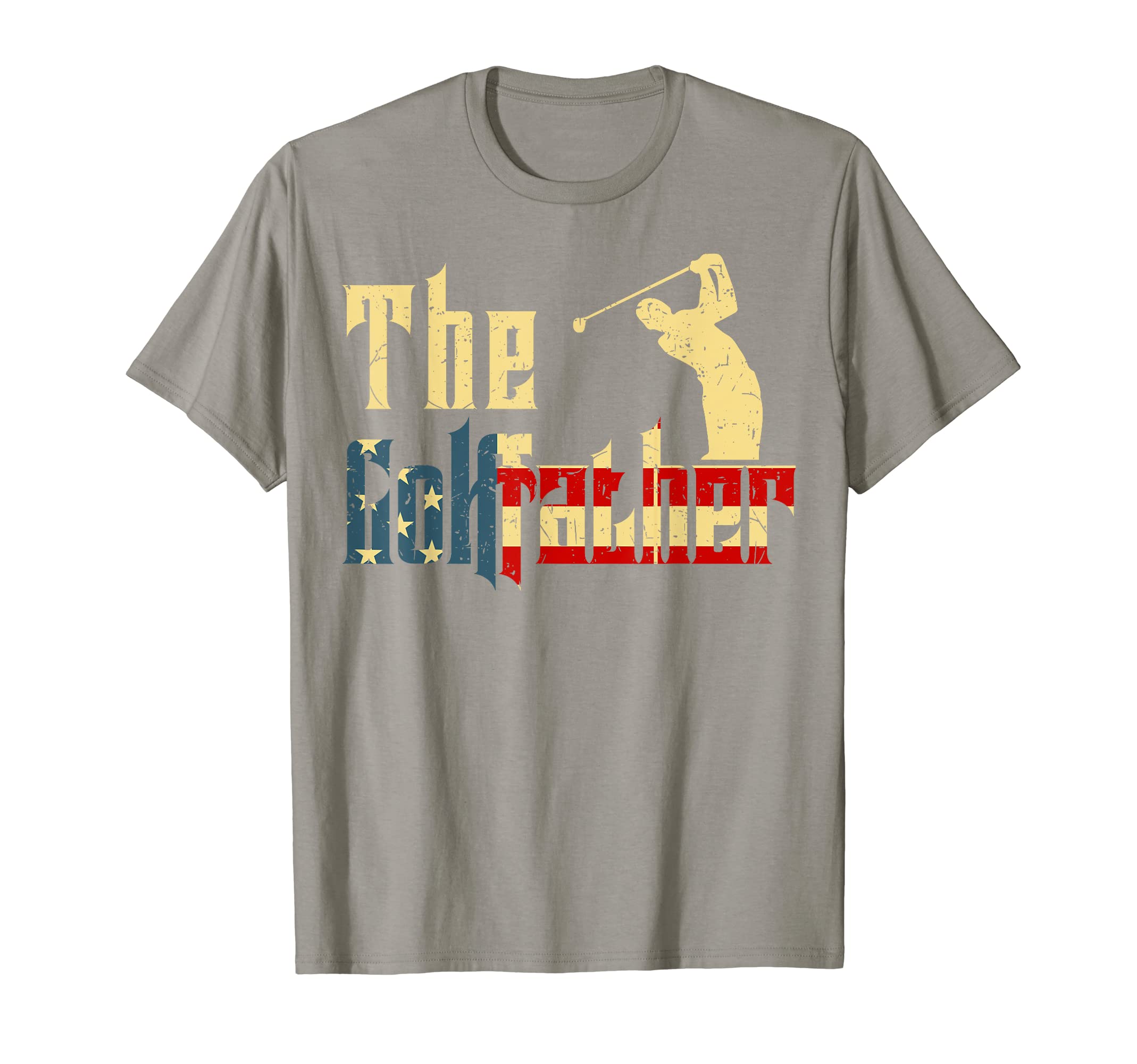 Fathers Day Gift Golffather Best Golf T-Shirt - Minimalist Print Unisex - T-Shirt, Sweatshirt, Hoodie