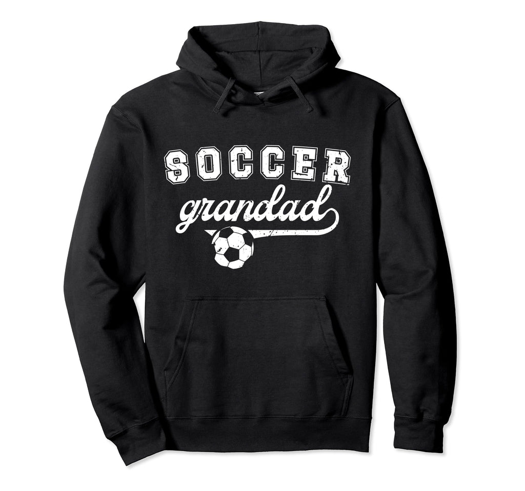 Soccer Grandad Proud Grandad Soccer Player Hoodie - Novelty Apparel Unisex - T-Shirt, Sweatshirt, Hoodie