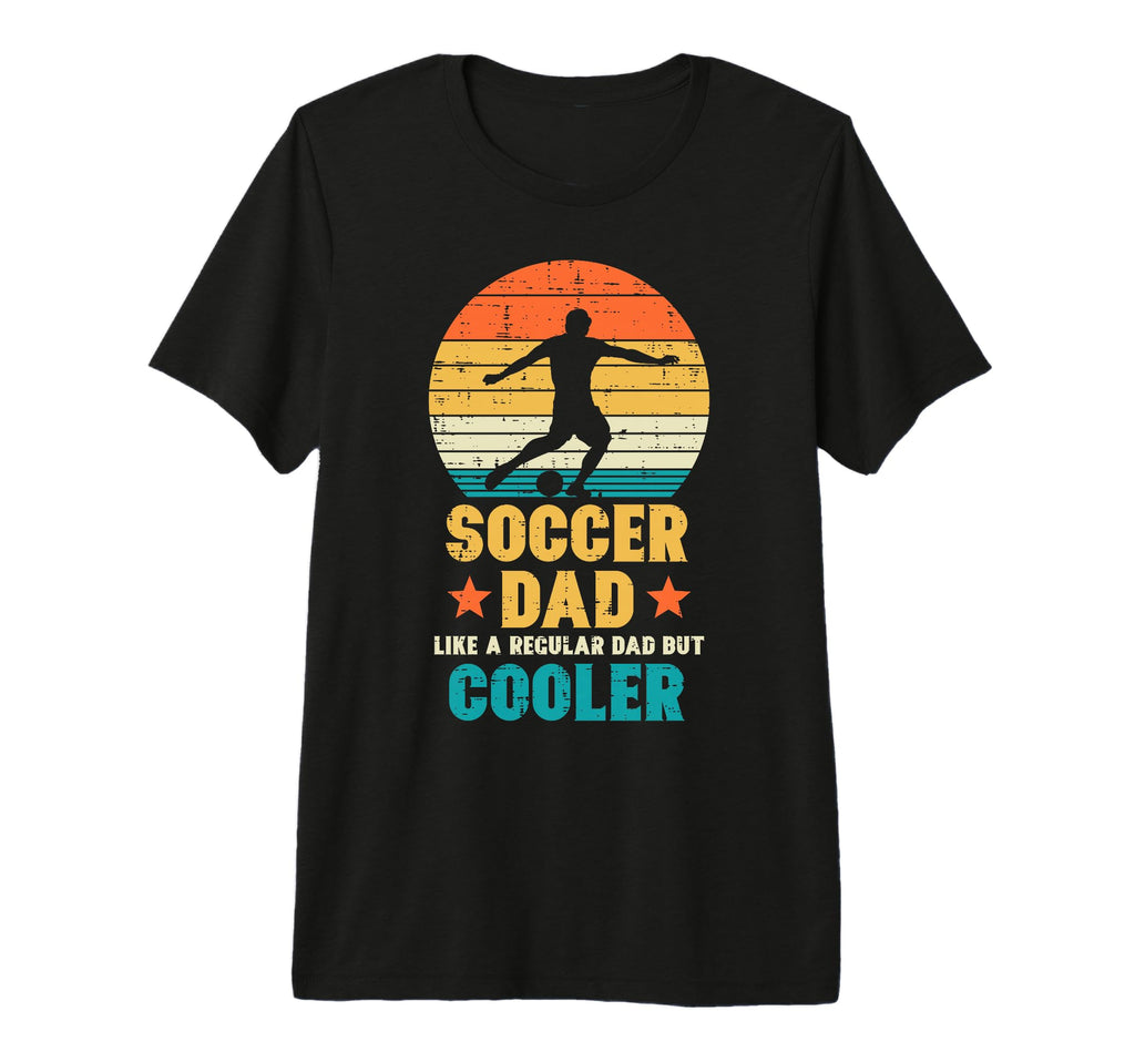 Soccer Dad Cooler Sunset Football T-Shirt - Trendy Graphic for Adults - T-Shirt, Sweatshirt, Hoodie