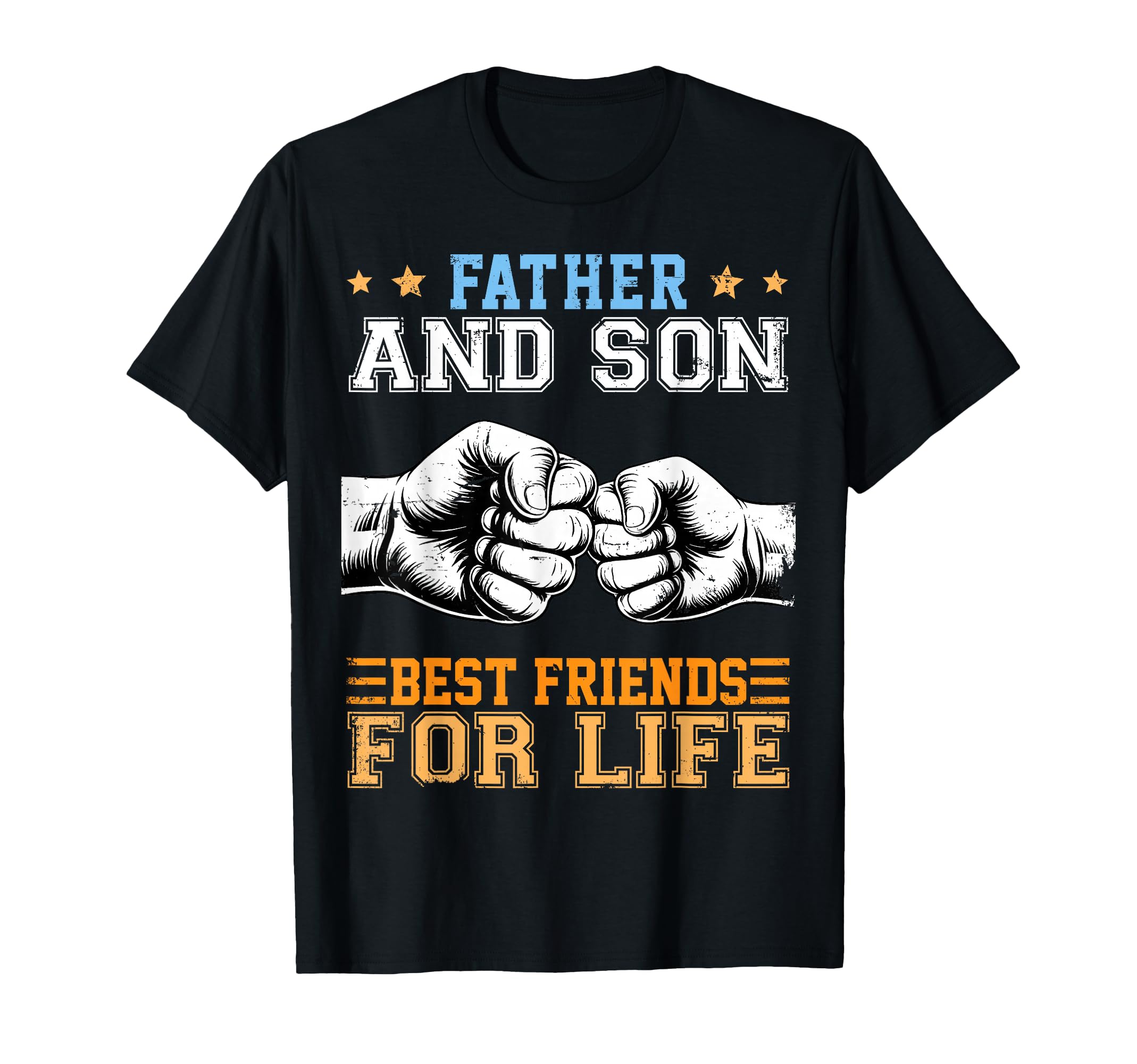 Father And Son Best Friends Life T-Shirt - Custom Art Print for Adults - T-Shirt, Sweatshirt, Hoodie