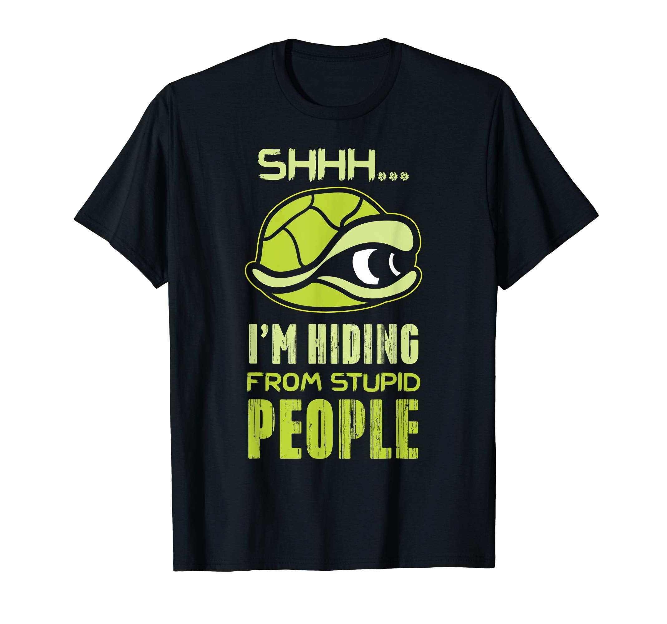 Im Hiding From Stupid People Happy T-Shirt - Aesthetic Graphic Unisex - T-Shirt, Sweatshirt, Hoodie