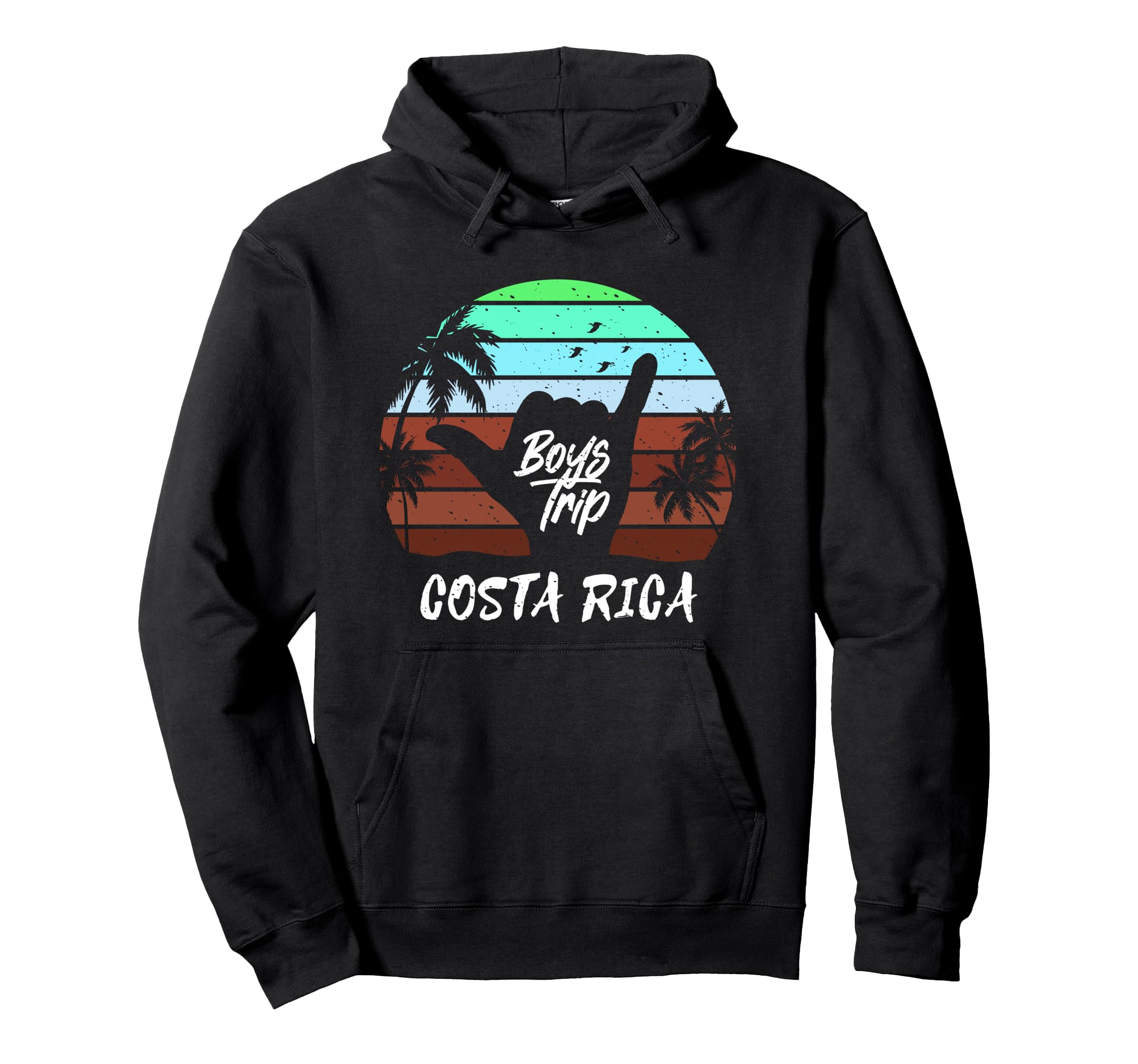 Costa Rica Guys Trip Matching Hoodie - Fun Novelty Design Unisex - T-Shirt, Sweatshirt, Hoodie