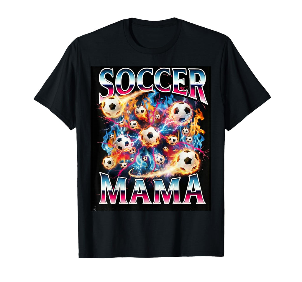 Soccer Mama 90S Bootleg Womens Soccer T-Shirt - Aesthetic Graphic Unisex - T-Shirt, Sweatshirt, Hoodie