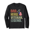 Veteran Dad Gifts Veteran Dad Hoodie - Fun Novelty Design Men Women - T-Shirt, Sweatshirt, Hoodie