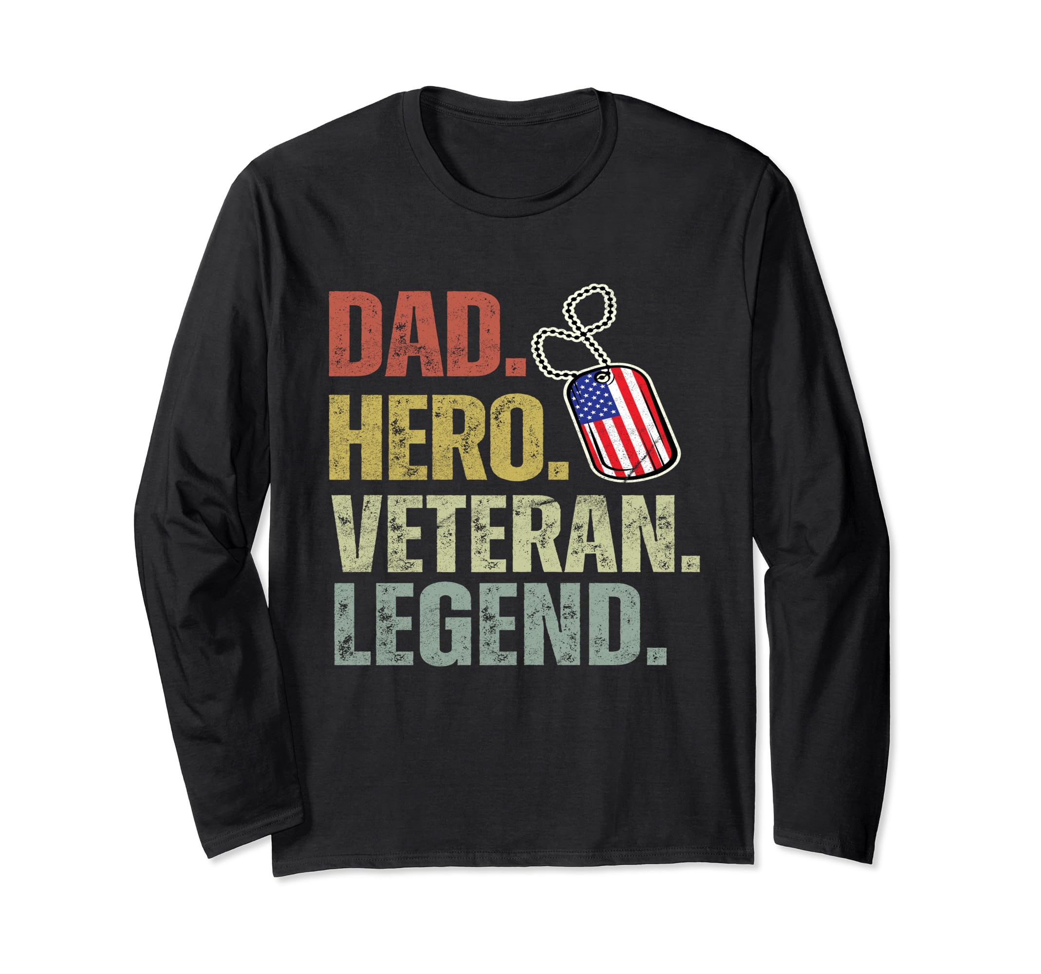 Veteran Dad Gifts Veteran Dad Hoodie - Fun Novelty Design Men Women - T-Shirt, Sweatshirt, Hoodie