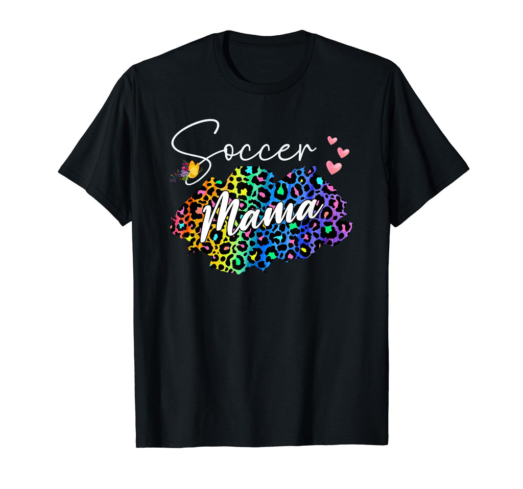 Soccer Mama Team Mom Athlete Mom Soccer T-Shirt - Graphic Print Unisex - T-Shirt, Sweatshirt, Hoodie