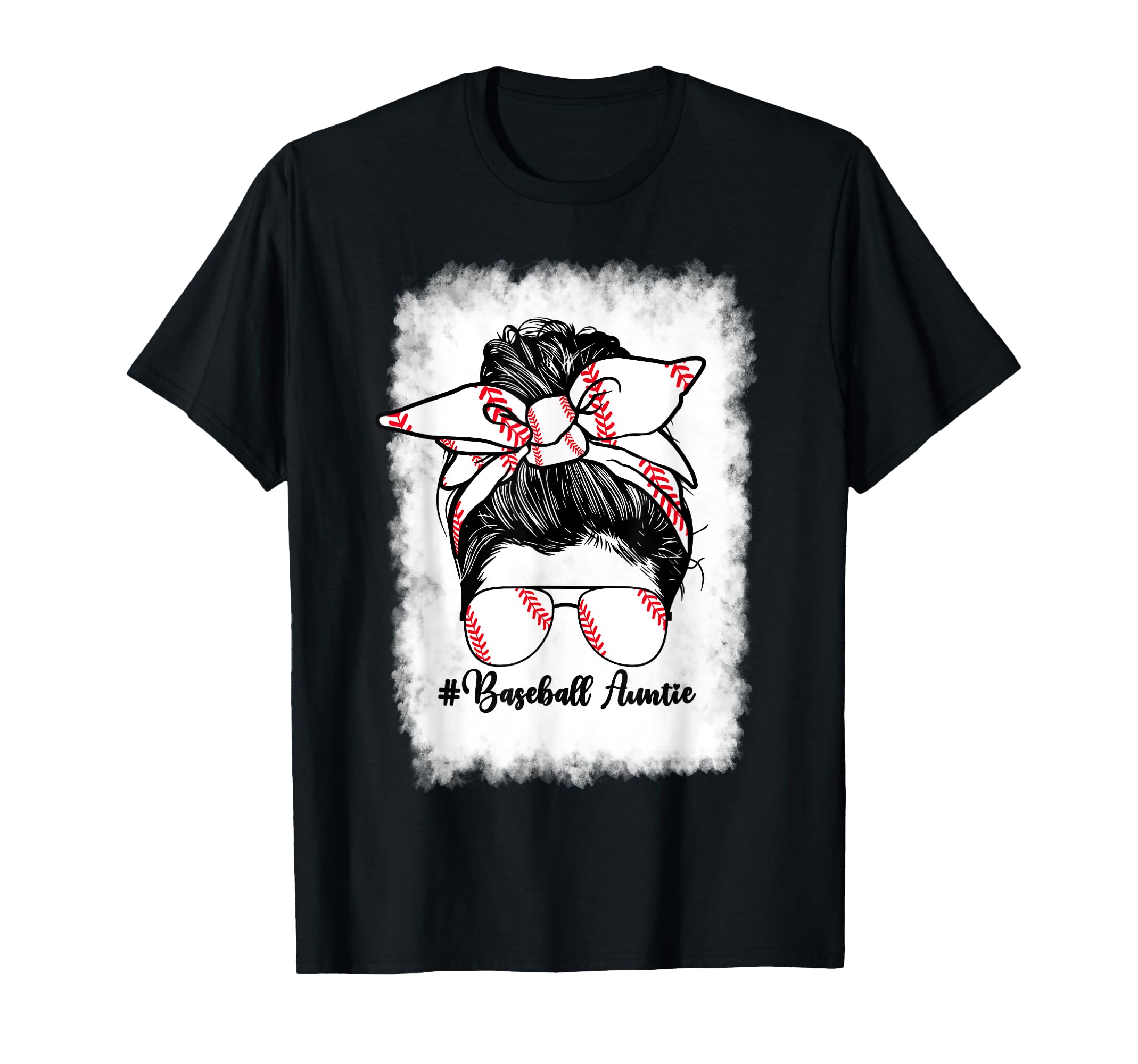 Baseball Aunt My Favorite Player T-Shirt - Minimalist Print Men Women - T-Shirt, Sweatshirt, Hoodie