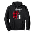 Grandad Bear Pajama Red Plaid Family Hoodie - Trendy Graphic Men Women - T-Shirt, Sweatshirt, Hoodie