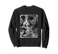 Funny Cat Selfie Santa Cat Lover Sweatshirt - Trendy Graphic Men Women - T-Shirt, Sweatshirt, Hoodie