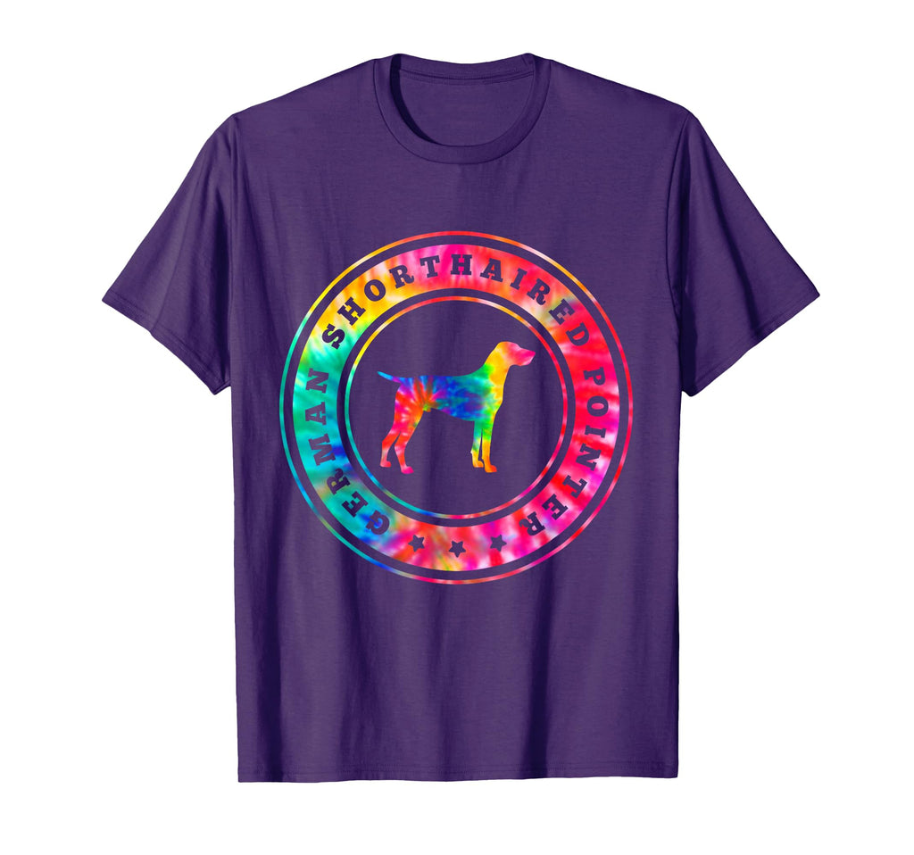 Tie Dye German Shorthaired Pointer Dog T-Shirt - Trendy Graphic for Adults - T-Shirt, Sweatshirt, Hoodie