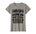 I Am Stubborn Daughter Fearking Awesome T-Shirt - Unique Graphic Unisex - T-Shirt, Sweatshirt, Hoodie