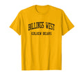 Billings West High School Hs Billings T-Shirt - Unique Graphic for Adults - T-Shirt, Sweatshirt, Hoodie