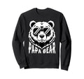 Papa Bear Sunglasses Grandpa Dad Sweatshirt - Graphic Print for Adults - T-Shirt, Sweatshirt, Hoodie