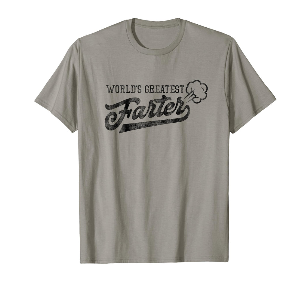 Worlds Greatest Farter Fart Dad Joke T-Shirt - Custom Art Print Men Women - T-Shirt, Sweatshirt, Hoodie