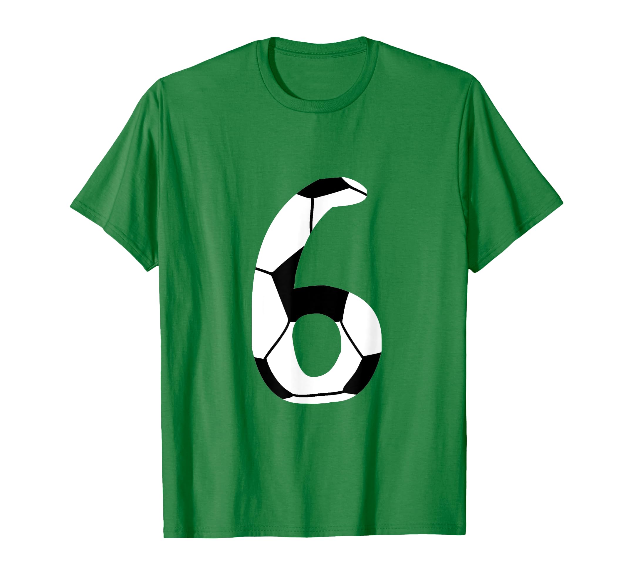 Soccer 6 Year Old 6Th Birthday Soccer T-Shirt - Trendy Graphic Unisex - T-Shirt, Sweatshirt, Hoodie