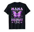 Mama Birthday Butterfly Family Matching T-Shirt - Trendy Graphic Unisex - T-Shirt, Sweatshirt, Hoodie