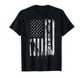 Flag Us Army Veteran Soldier Gifts T-Shirt - Minimalist Print Unisex - T-Shirt, Sweatshirt, Hoodie