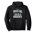 Proud Dad 2024 Graduate Family Hoodie - Custom Art Print Men Women - T-Shirt, Sweatshirt, Hoodie