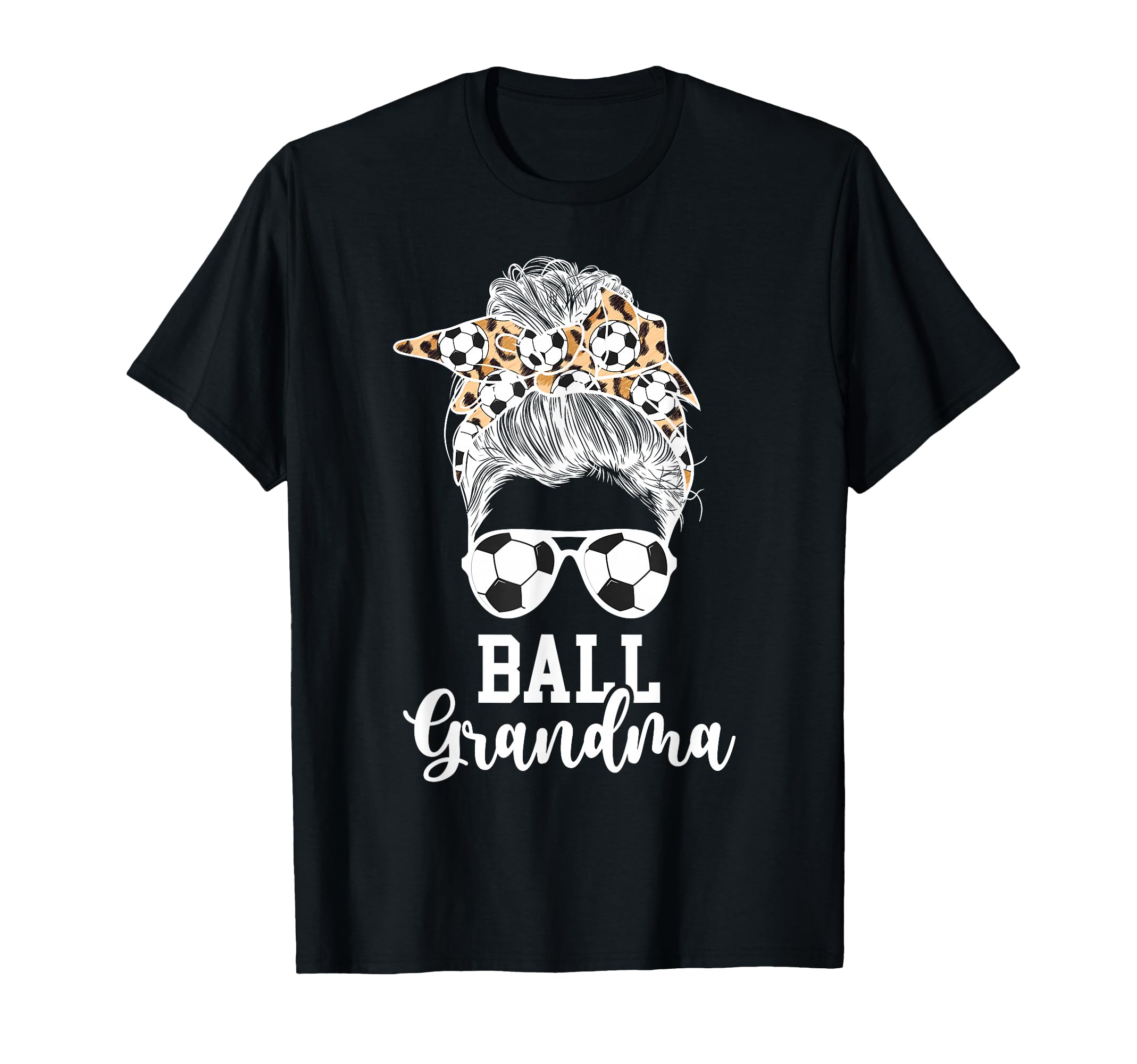 Ball Grandma Soccer Grandma Soccer T-Shirt - Trendy Graphic for Adults - T-Shirt, Sweatshirt, Hoodie