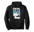 Papa Bear Cub Adorable Father Son Bonding Hoodie - Streetwear Style Unisex - T-Shirt, Sweatshirt, Hoodie