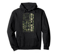 Dad Camo American Flag Fathers Day Hoodie - Novelty Apparel Men Women - T-Shirt, Sweatshirt, Hoodie