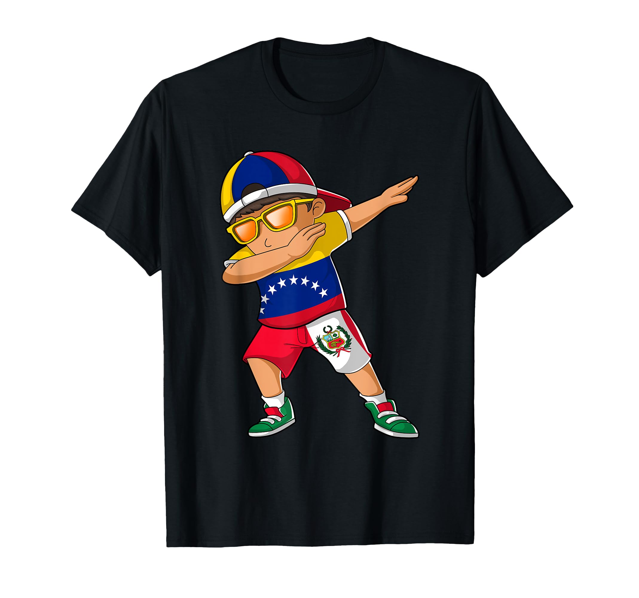 Half Venezuelan Peruvian Venezuela T-Shirt - Novelty Apparel Men Women - T-Shirt, Sweatshirt, Hoodie