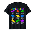 God Says I Am Building Brick T-Shirt - Casual Everyday Wear for Adults - T-Shirt, Sweatshirt, Hoodie