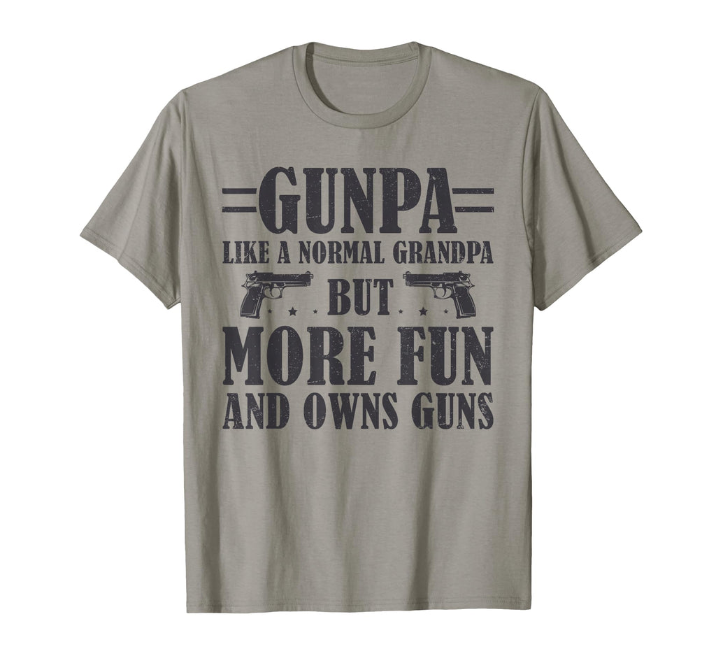 Gunpa Like Normal Grandpa But More Fun T-Shirt - Streetwear Style Unisex - T-Shirt, Sweatshirt, Hoodie