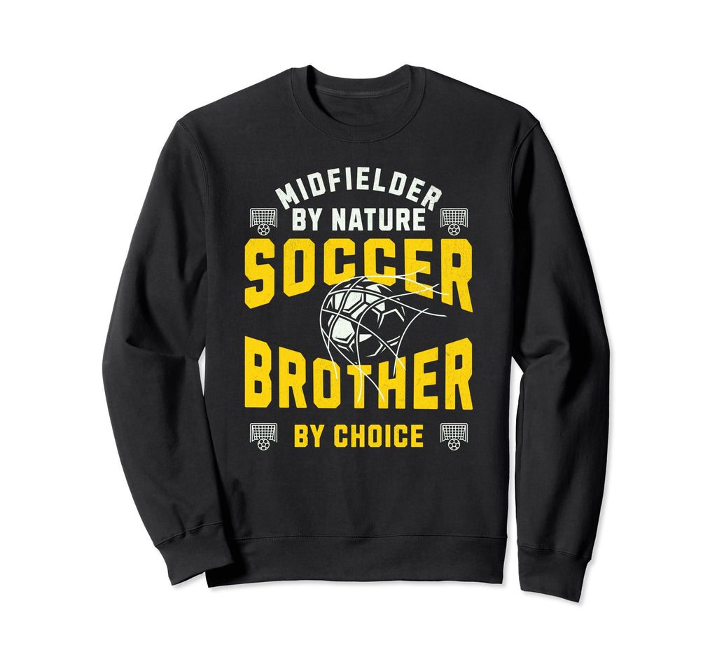 Midfielder Nature Soccer Player Sweatshirt - Trendy Graphic for Adults - T-Shirt, Sweatshirt, Hoodie