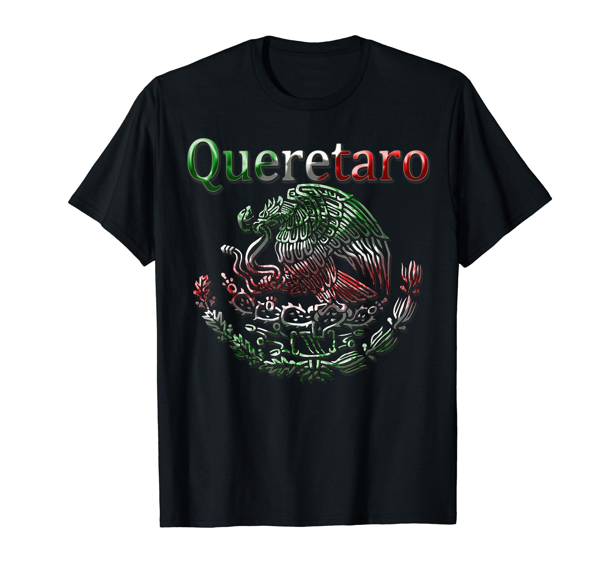Queretaro Mexican Flag Shirts Queretaro Hoodie - Fun Novelty Design Unisex - T-Shirt, Sweatshirt, Hoodie