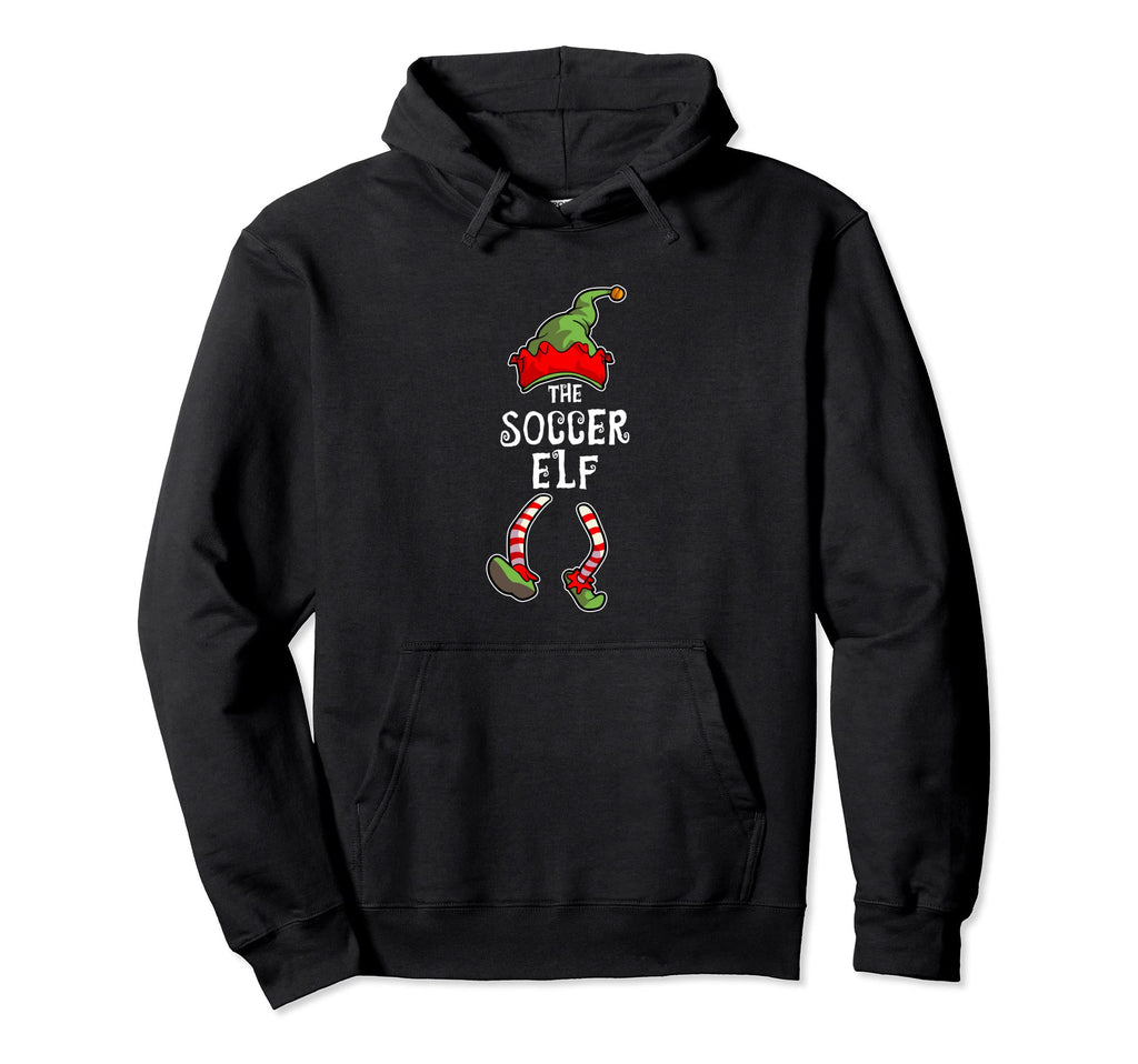Soccer Elf Family Matching Group Funny Hoodie - Minimalist Print Unisex - T-Shirt, Sweatshirt, Hoodie