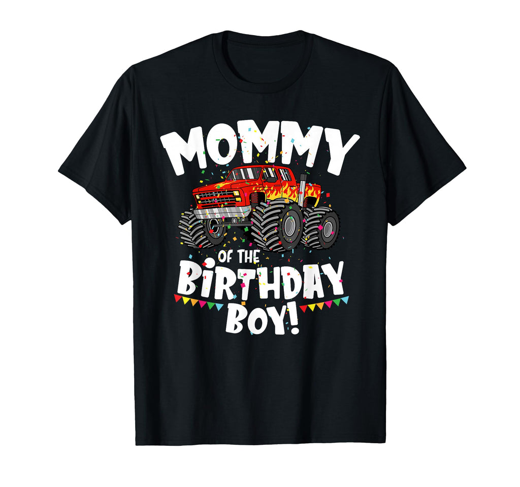 Funny Monster Truck Mommy Birthday Gift T-Shirt - Minimalist Print Unisex - T-Shirt, Sweatshirt, Hoodie