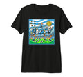 Uruguay Soccer Fan Tri Blend T-Shirt - Casual Everyday Wear Unisex - T-Shirt, Sweatshirt, Hoodie