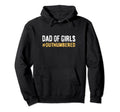 Dad Outnumbered Fathers Day From Wife Hoodie - Unique Graphic Men Women - T-Shirt, Sweatshirt, Hoodie