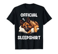 German Shepherd Sleepshirt Dog T-Shirt - Casual Everyday Wear Men Women - T-Shirt, Sweatshirt, Hoodie