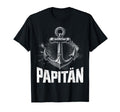 Papit N Funny Word Game Captain Dad T-Shirt - Casual Everyday Wear Unisex - T-Shirt, Sweatshirt, Hoodie