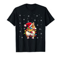 Corgi Butt Funny Santa Hat Snowflakes T-Shirt - Streetwear Style Unisex - T-Shirt, Sweatshirt, Hoodie