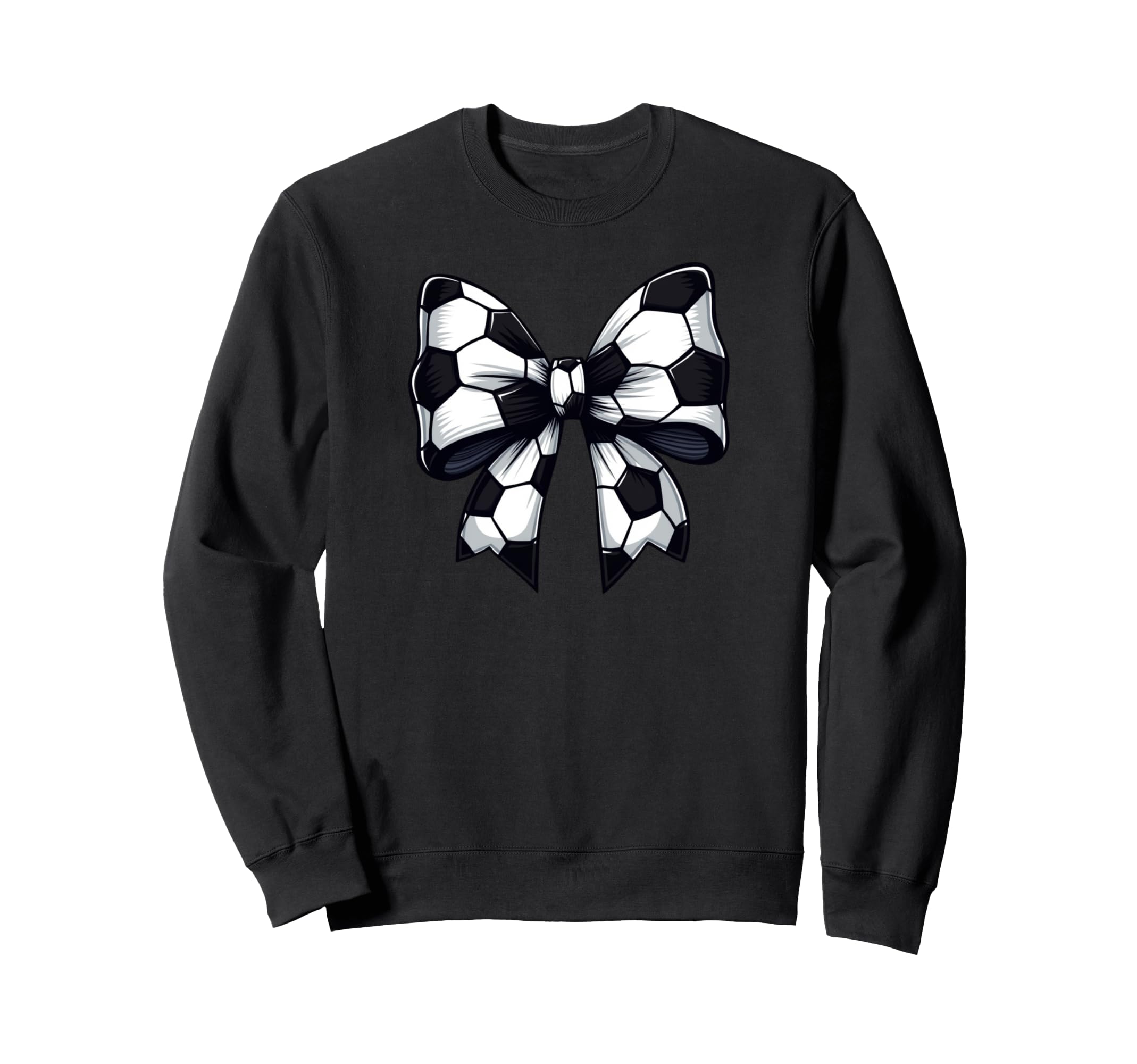 Soccer Coquette Bow Soccer Team Sweatshirt - Fun Novelty Design for Adults - T-Shirt, Sweatshirt, Hoodie