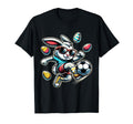 Happy Easter Soccer Easter Bunny Funny T-Shirt - Trendy Graphic for Adults - T-Shirt, Sweatshirt, Hoodie