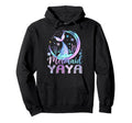Mermaid Yaya Funny Birthday Party Hoodie - Fun Novelty Design for Adults - T-Shirt, Sweatshirt, Hoodie