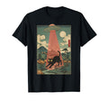 Japanese Cat Alien Cat Dad Ufo T-Shirt - Novelty Apparel Men Women - T-Shirt, Sweatshirt, Hoodie