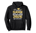 Proud Son 2026 Valedictorian Graduate 26 Hoodie - Novelty Apparel Unisex - T-Shirt, Sweatshirt, Hoodie