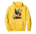 Papa Bear Funny Bears Animal Lover Hoodie - Fun Novelty Design for Adults - T-Shirt, Sweatshirt, Hoodie