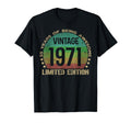 55 Year Old Gifts 1971 55Th Birthday T-Shirt - Unique Graphic Men Women - T-Shirt, Sweatshirt, Hoodie