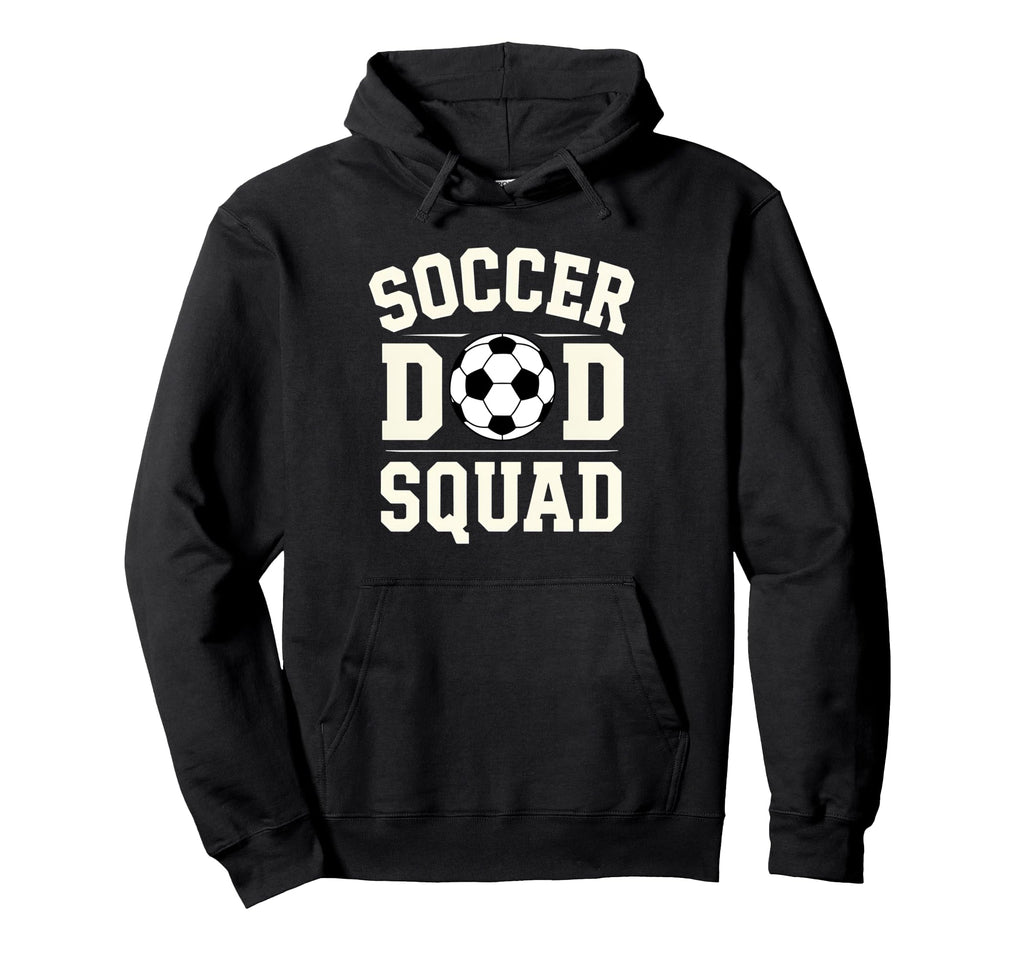 Soccer Dad Squad Family Matching Hoodie - Aesthetic Graphic for Adults - T-Shirt, Sweatshirt, Hoodie