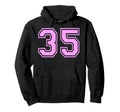 35 Number Thirty Five Sports Hoodie - Casual Everyday Wear for Adults - T-Shirt, Sweatshirt, Hoodie
