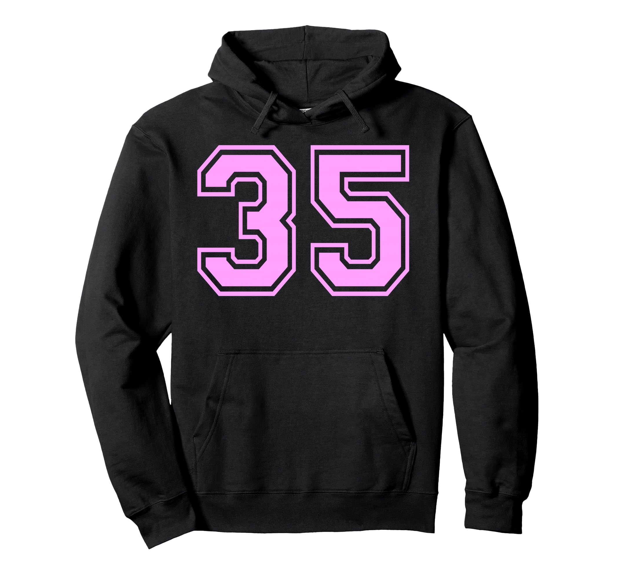 35 Number Thirty Five Sports Hoodie - Casual Everyday Wear for Adults - T-Shirt, Sweatshirt, Hoodie