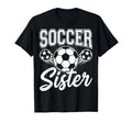 Soccer Sister Sport Ball Sibling T-Shirt - Streetwear Style Men Women - T-Shirt, Sweatshirt, Hoodie